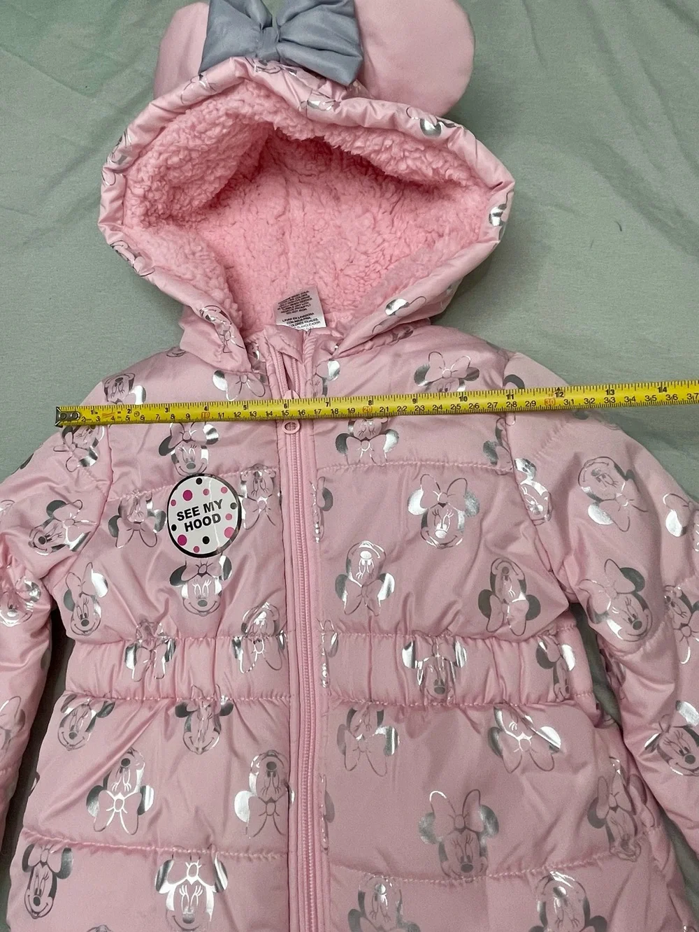Kids Pink Sherpa Jacket